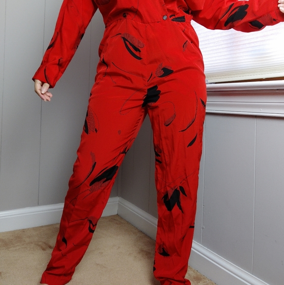 On the Rocks vintage 1980s jumpsuit - Picture 2 of 6